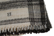 Bhujodi Table Runner - Brown and Cream - Rohiyaan